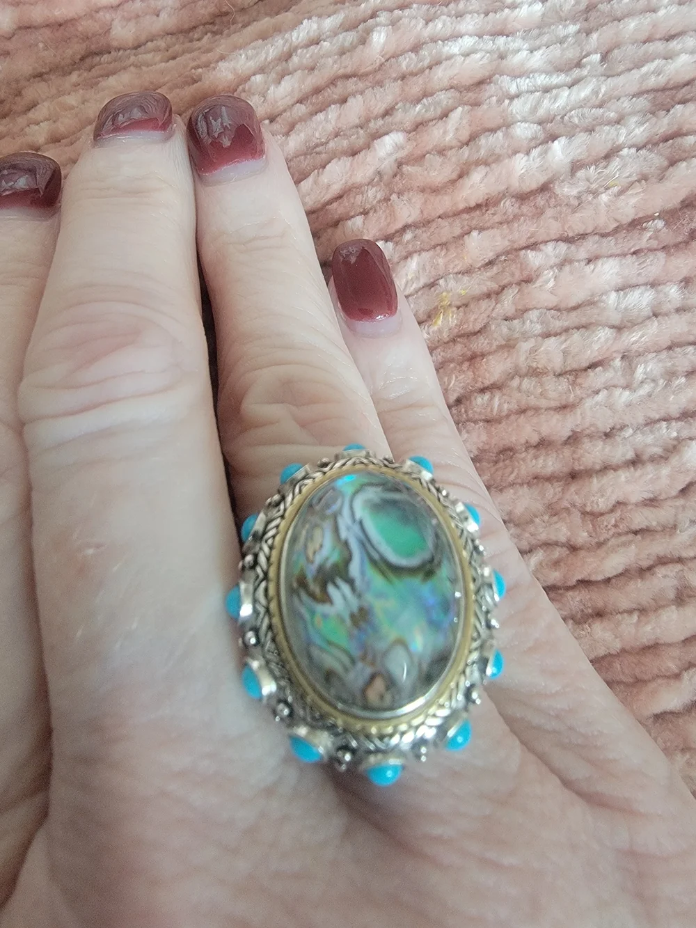 Barbara Bixby iridescent abalone